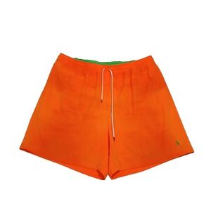 Polo Ralph Lauren Mens Regular fit Trunks‎ Swimwear 2XB Orange Lined